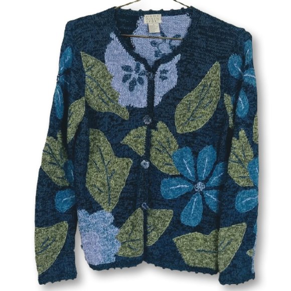 Sigrid Olson Multicolored Cardigan Small - Picture 1 of 5